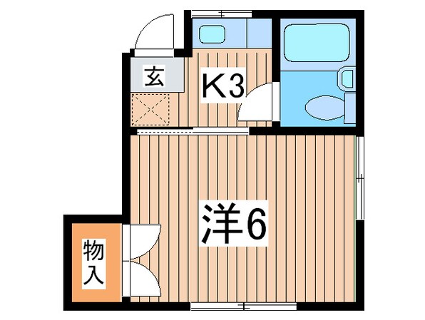 佐藤アパートの物件間取画像